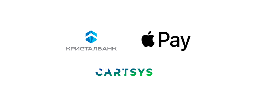 Кристал Банк запустив платіжний сервіс Apple Pay
